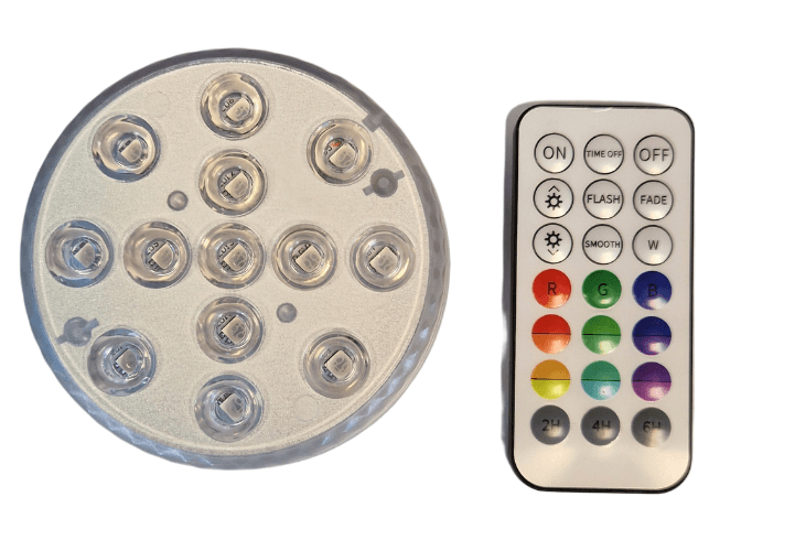 Ljós með fjarstýringu-Rafhlöðu