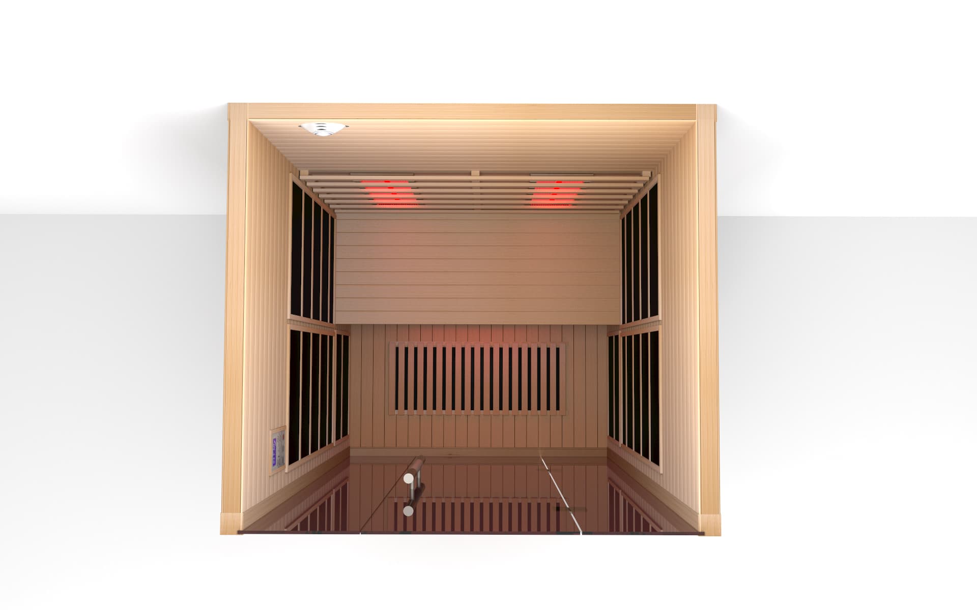 Infraklefi 2 manna. Þökkum frábærar viðtökur við infraklefunum. Allar gerðir uppseldar, ný sending væntanleg í mars. Sýningareintak í verslun.